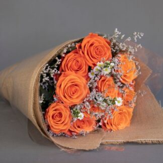 Burnt Orange Roses
