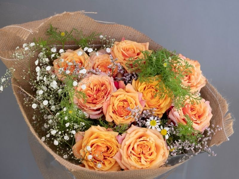 Cherry Brandy Roses - Image 2