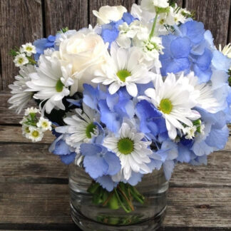 Baby Boy Glass Vases - Large